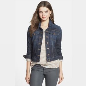 Women's Helena Kut from the Kloth denim jacket L Petite